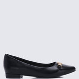 Elisa Comfy Pumps In BlackShoes - myballerine