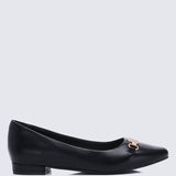 Elisa Comfy Pumps In BlackShoes - myballerine