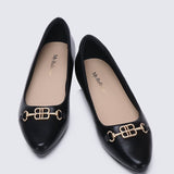 Elisa Comfy Pumps In BlackShoes - myballerine