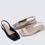 Eliz Comfy Sandals BeigeShoes - myballerine