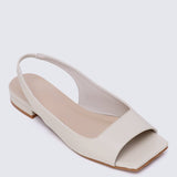 Eliz Comfy Sandals BeigeShoes - myballerine