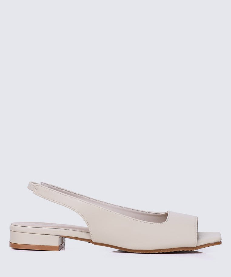 Eliz Comfy Sandals BeigeShoes - myballerine