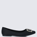 Elsa Comfy Ballerina In BlackShoes - myballerine