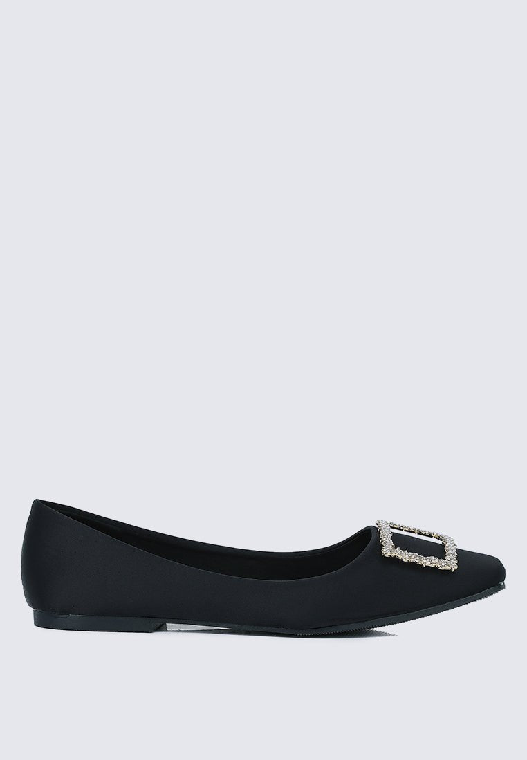 Elsa Comfy Ballerina In BlackShoes - myballerine