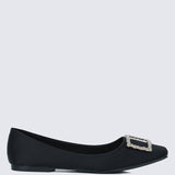 Elsa Comfy Ballerina In BlackShoes - myballerine