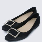 Elsa Comfy Ballerina In BlackShoes - myballerine