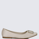 Elsa Comfy Ballerina In ChampagneShoes - myballerine