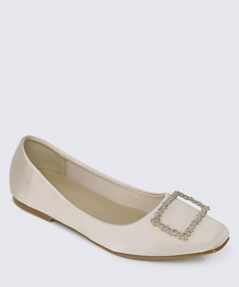 Elsa Comfy Ballerina In ChampagneShoes - myballerine
