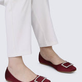 Elsa Comfy Ballerina In MaroonBallerina - myballerine