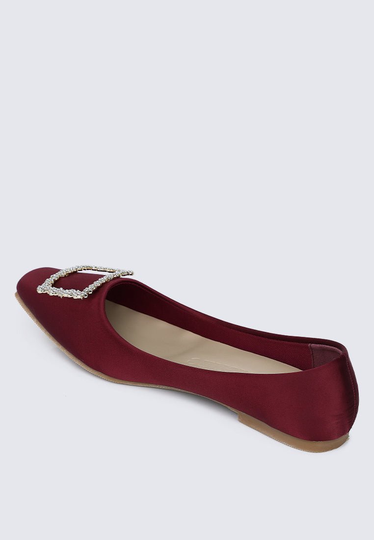 Elsa Comfy Ballerina In MaroonBallerina - myballerine