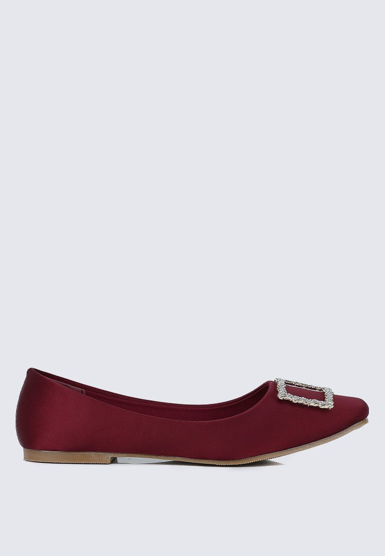Elsa Comfy Ballerina In MaroonShoes - myballerine