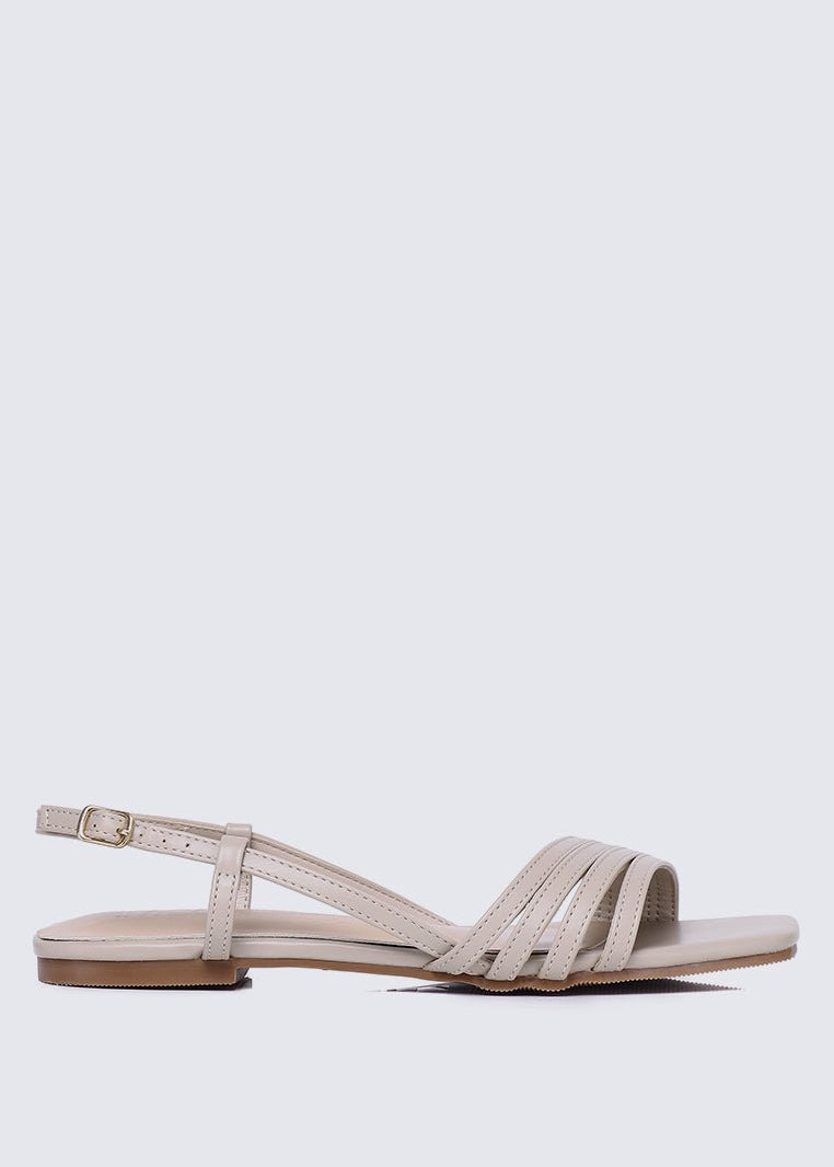 Elsie Comfy Sandals In AlmondShoes - myballerine