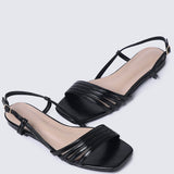 Elsie Comfy Sandals In BlackSandals - myballerine