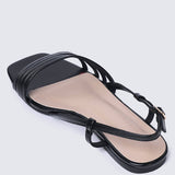 Elsie Comfy Sandals In BlackShoes - myballerine