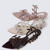 Elysian Comfy Heels In BeigeHeels - myballerine