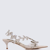 Elysian Comfy Heels In BeigeHeels - myballerine