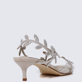 Elysian Comfy Heels In BeigeHeels - myballerine