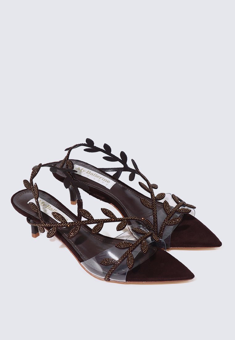 Elysian Comfy Heels In EspressoHeels - myballerine