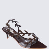 Elysian Comfy Heels In EspressoHeels - myballerine