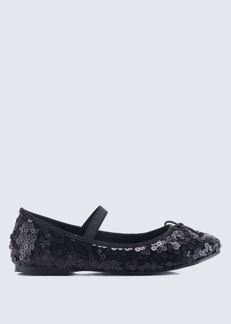 Emerson Comfy Ballerina In BlackShoes - myballerine