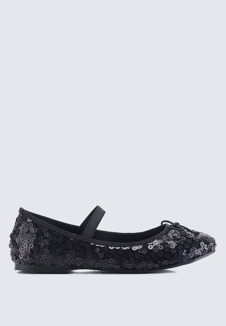 Emerson Comfy Ballerina In BlackShoes - myballerine