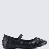Emerson Comfy Ballerina In BlackShoes - myballerine