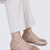 Emerson Comfy Ballerina In ChampagneShoes - myballerine