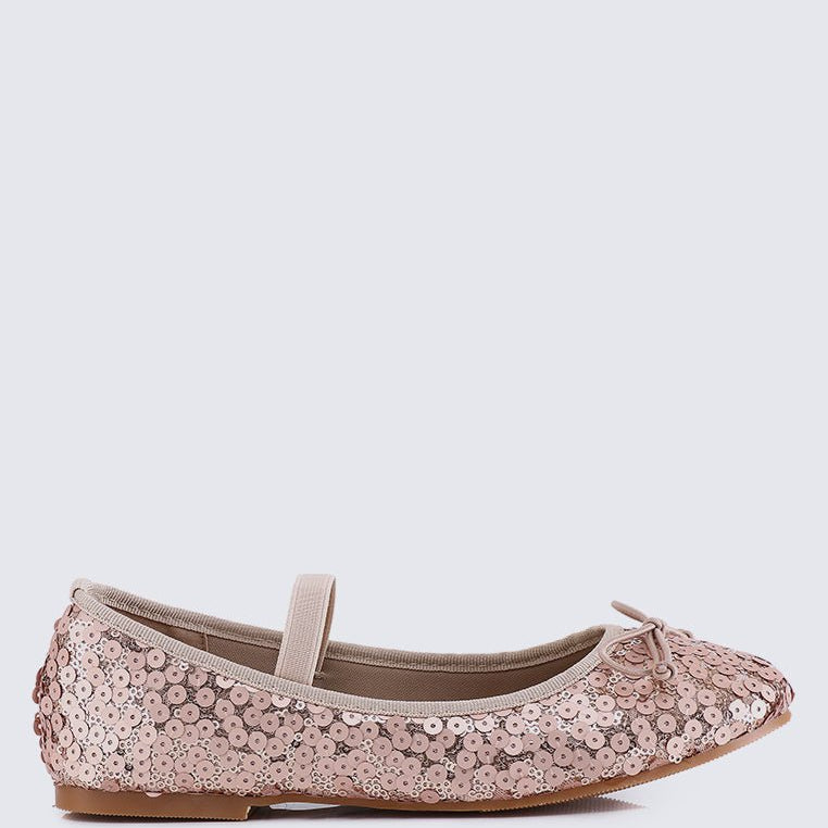 Emerson Comfy Ballerina In ChampagneShoes - myballerine