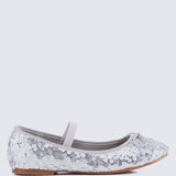 Emerson Comfy Ballerina In SilverBallerina - myballerine