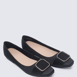 Emilie Comfy Ballerina In Black - myballerine
