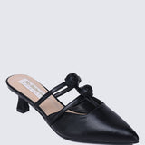 Enchantée Comfy Heels In BlackHeels - myballerine