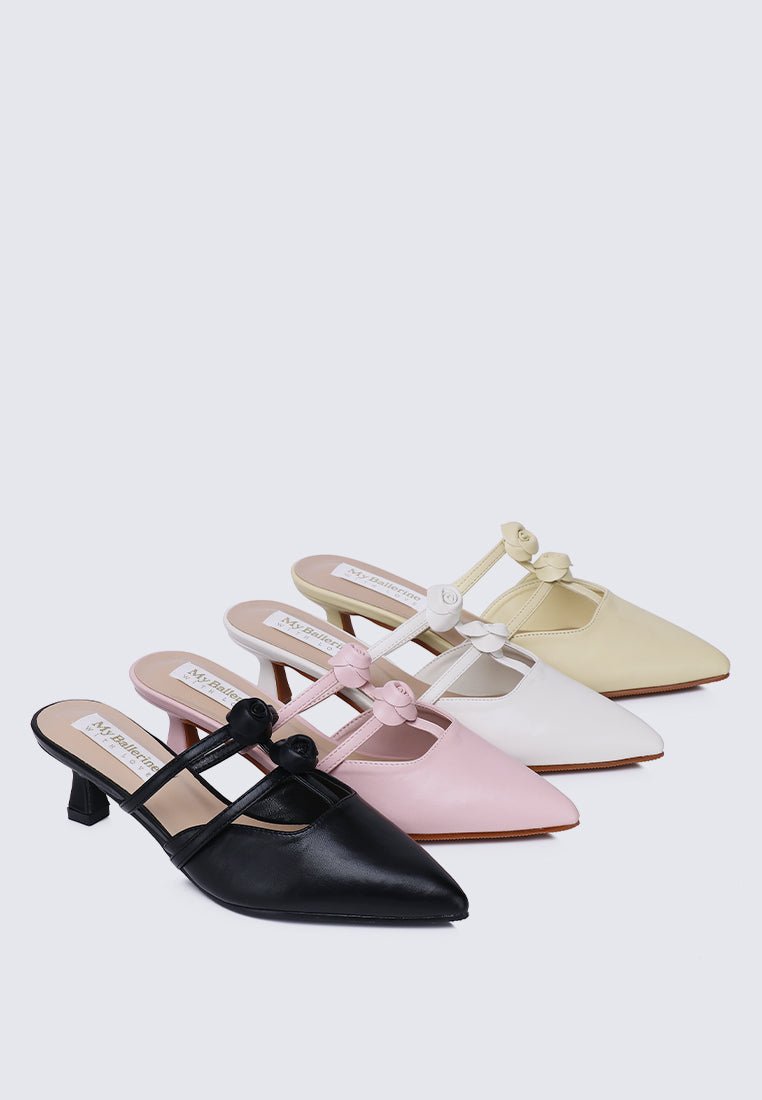 Enchantée Comfy Heels In BlackShoes - myballerine
