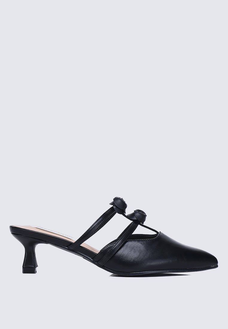 Enchantée Comfy Heels In BlackShoes - myballerine