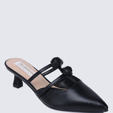 Enchant??e Comfy Heels In BlackShoes - myballerine