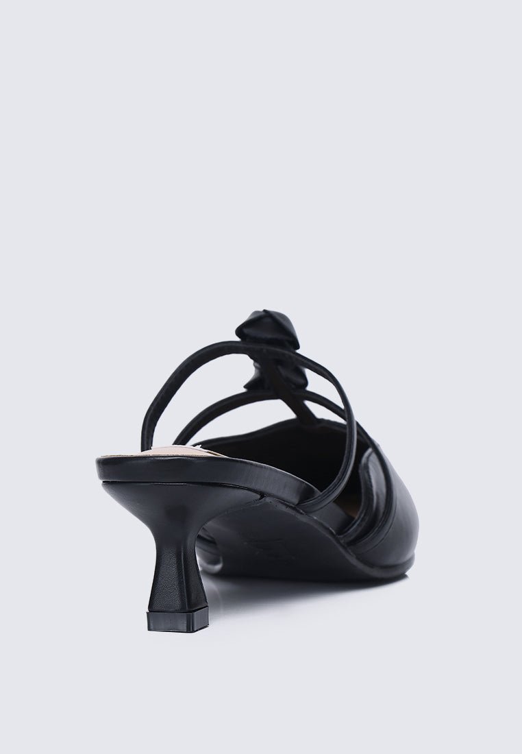 Enchantée Comfy Heels In BlackShoes - myballerine