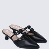 Enchant??e Comfy Heels In BlackShoes - myballerine