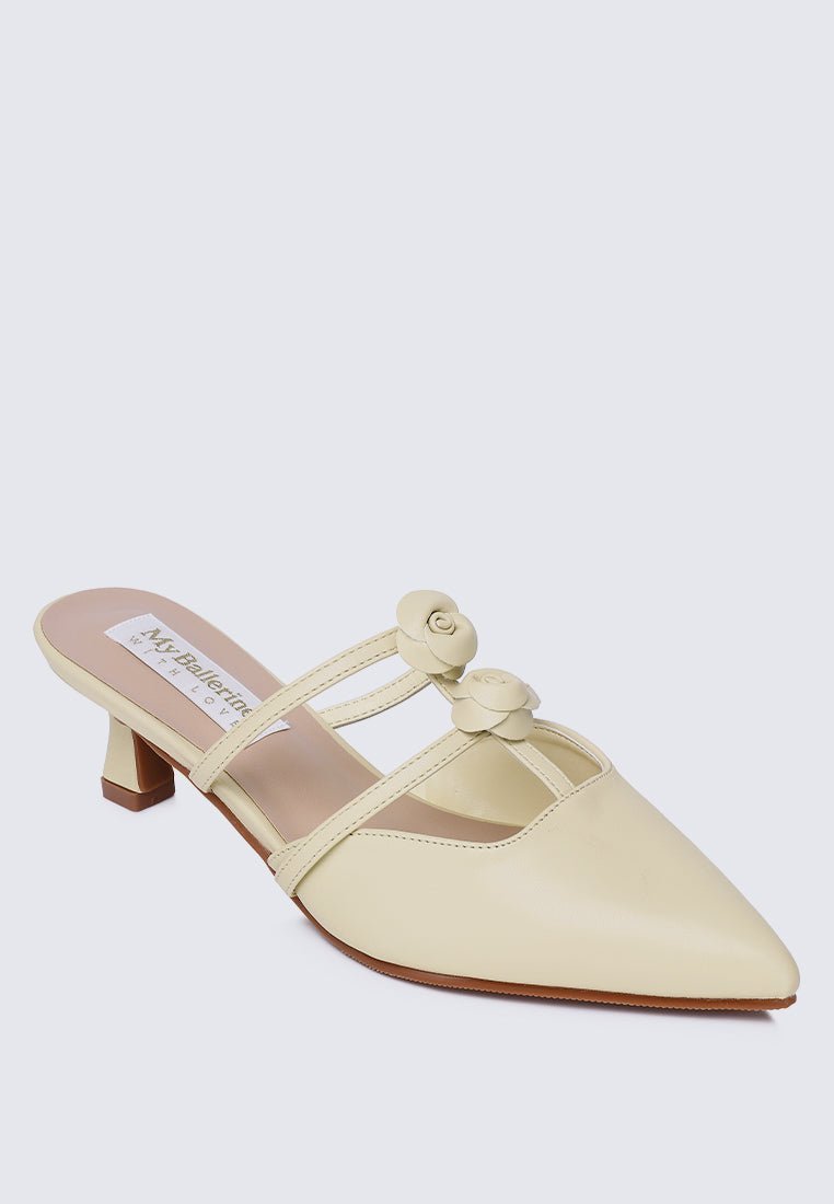 Enchantée Comfy Heels In ButterHeels - myballerine