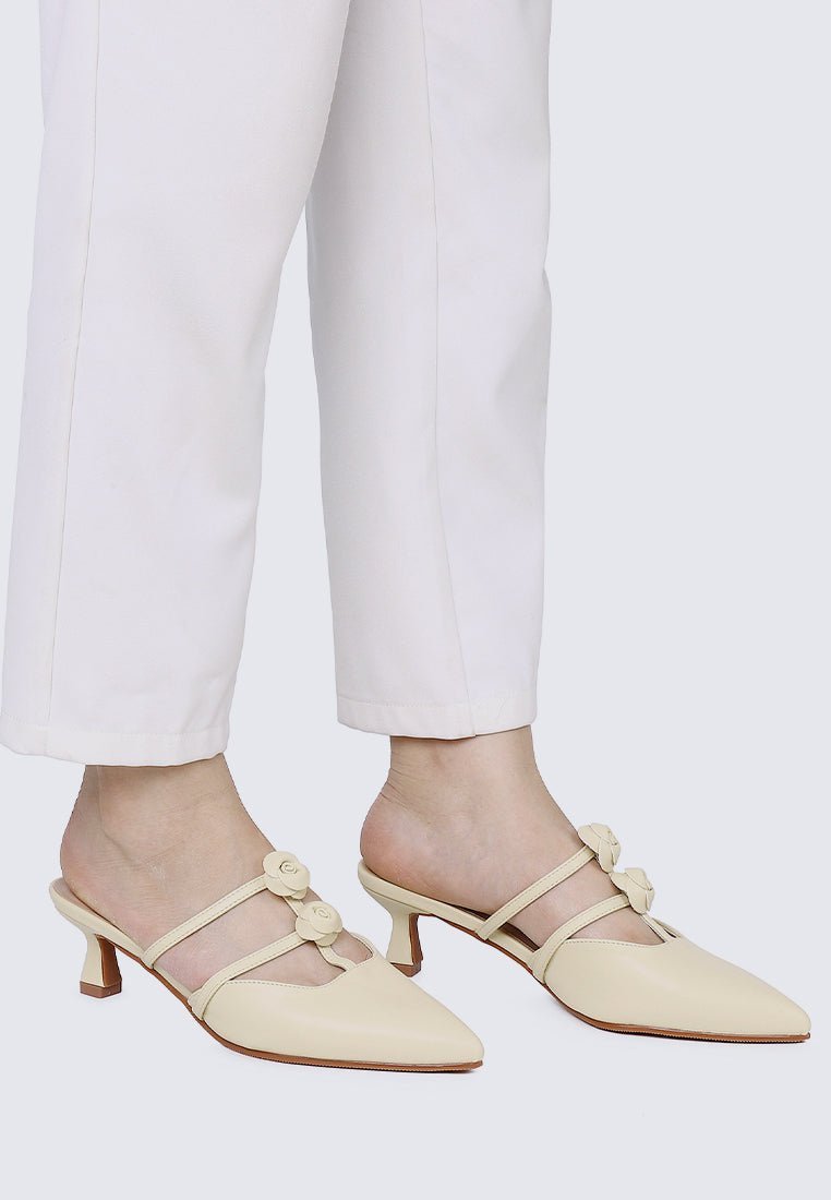 Enchantée Comfy Heels In ButterHeels - myballerine