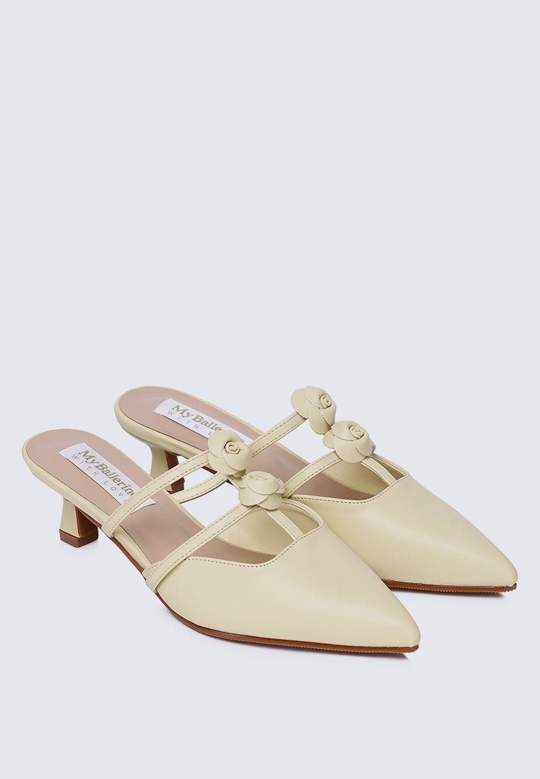 Enchantée Comfy Heels In ButterHeels - myballerine