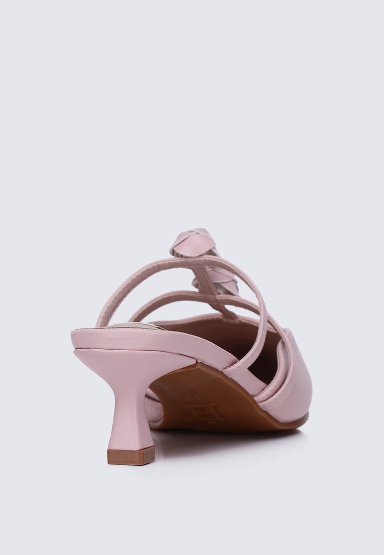 Enchantée Comfy Heels In PinkHeels - myballerine