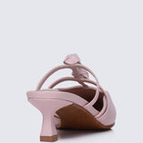Enchantée Comfy Heels In PinkHeels - myballerine