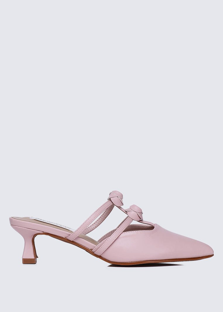Enchant??e Comfy Heels In PinkShoes - myballerine