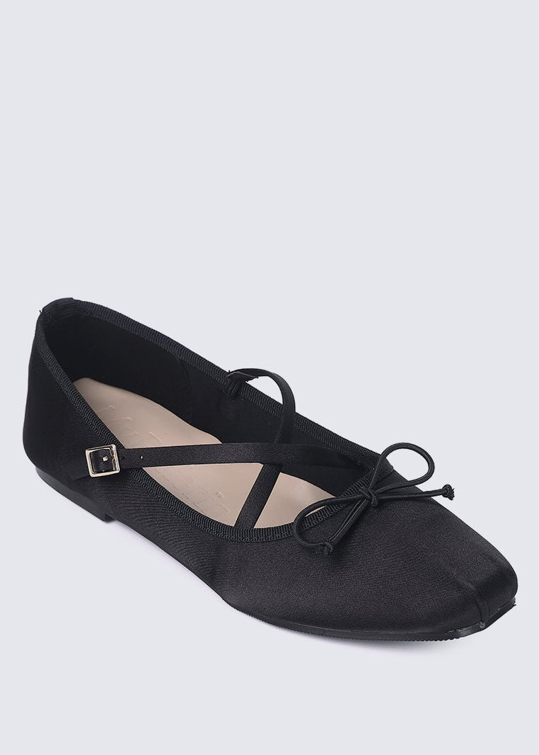 Erino Comfy Ballerina In BlackBallerina - myballerine