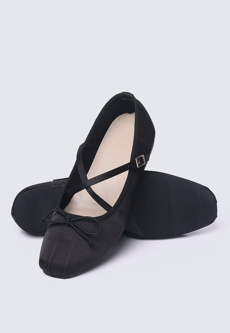 Erino Comfy Ballerina In BlackBallerina - myballerine