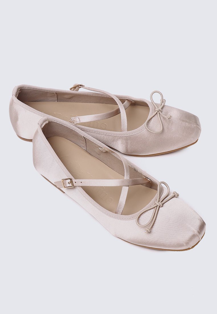 Erino Comfy Ballerina In Nude PinkBallerina - myballerine