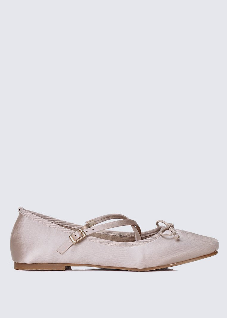 Erino Comfy Ballerina In Nude PinkBallerina - myballerine