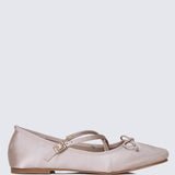 Erino Comfy Ballerina In Nude PinkBallerina - myballerine