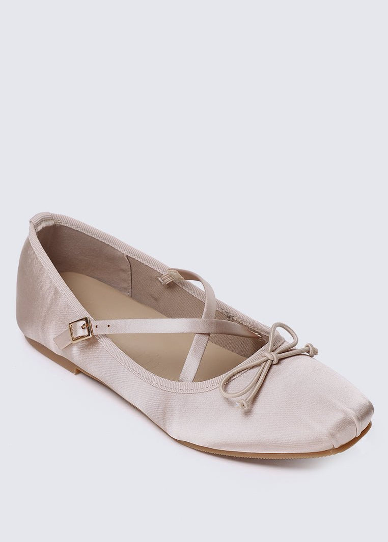 Erino Comfy Ballerina In Nude PinkBallerina - myballerine
