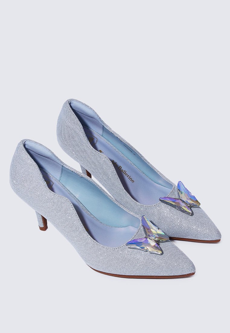 Fairytale Fantasy Comfy Pumps In Blue - myballerine