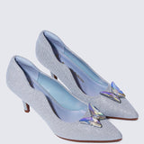Fairytale Fantasy Comfy Pumps In Blue - myballerine